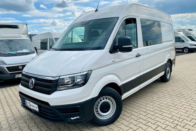 Volkswagen Crafter SALON PL / DOKA 7- OSÓB / L2H2 / KAMERA / KLIMA / GWARANCJA zdjęcie 3