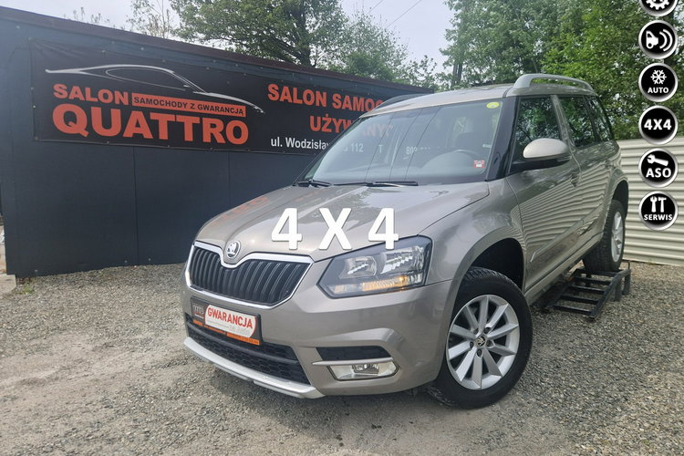 Skoda Yeti Pisemna Gwarancja 12 m-cy. Automat DSG. 4x4. zdjęcie 1