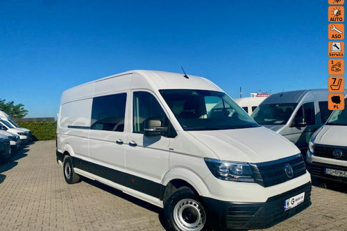 Volkswagen Crafter SALON PL / DOKA 7- OSÓB / L3H2 MAXI / KLIMA / GWARANCJA