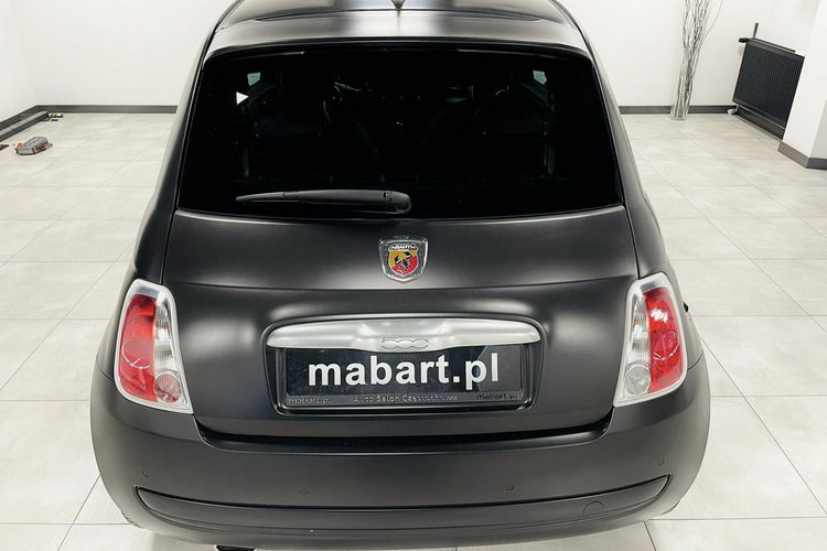 Fiat 500 1.4 100HP SPORT Czarny MAT Skóry ALU 16 CD Mp3 6 bieg Idealny stan zdjęcie 10