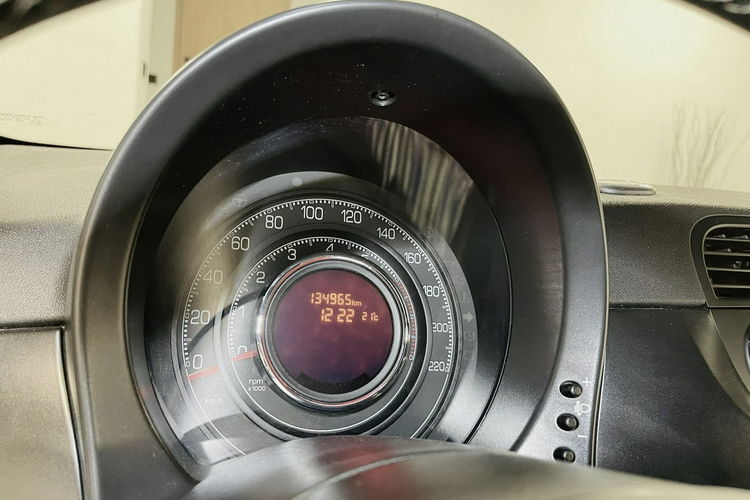 Fiat 500 1.4 100HP SPORT Czarny MAT Skóry ALU 16 CD Mp3 6 bieg Idealny stan zdjęcie 22