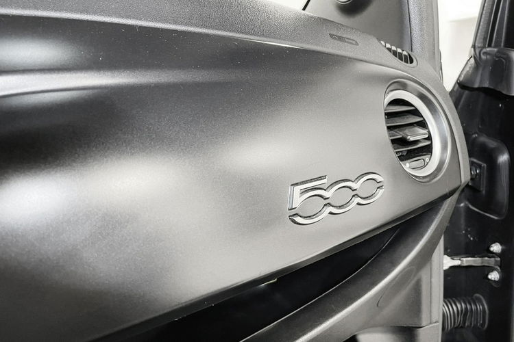 Fiat 500 1.4 100HP SPORT Czarny MAT Skóry ALU 16 CD Mp3 6 bieg Idealny stan zdjęcie 30
