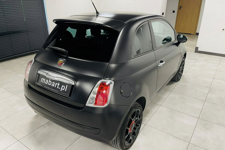 Fiat 500 1.4 100HP SPORT Czarny MAT Skóry ALU 16 CD Mp3 6 bieg Idealny stan zdjęcie 5