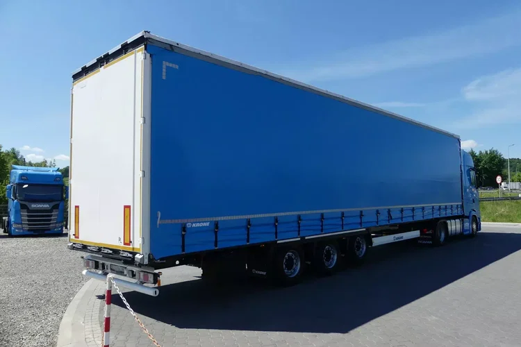 Scania S450 + KRONE FIRANKA / ZESTAW MEGA / EURO 6 / RETARDER / zdjęcie 26