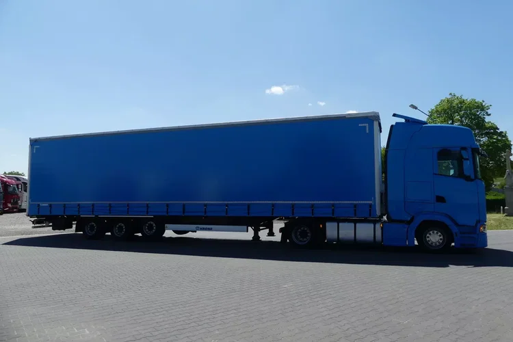 Scania S450 + KRONE FIRANKA / ZESTAW MEGA / EURO 6 / RETARDER / zdjęcie 28
