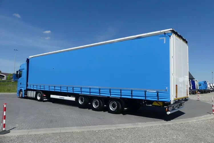 Scania S450 + KRONE FIRANKA / ZESTAW MEGA / EURO 6 / RETARDER / zdjęcie 6