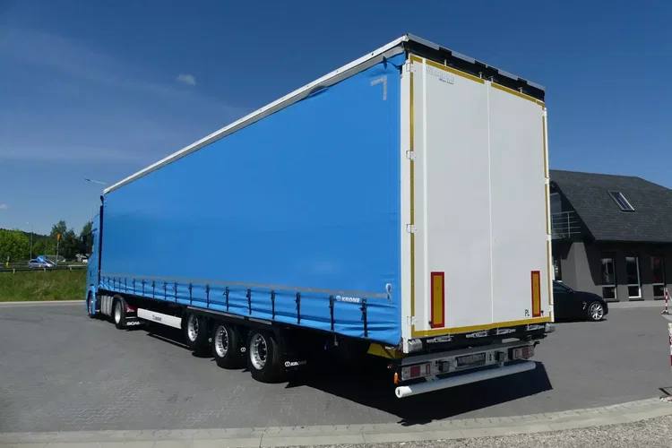 Scania S450 + KRONE FIRANKA / ZESTAW MEGA / EURO 6 / RETARDER / zdjęcie 8