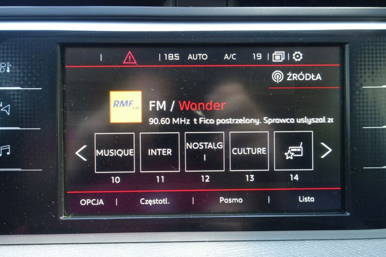 Citroen C4 SpaceTourer REZERWACJA - Automat / Aktywny Tempomat / Masaże / Radar zdjęcie 33