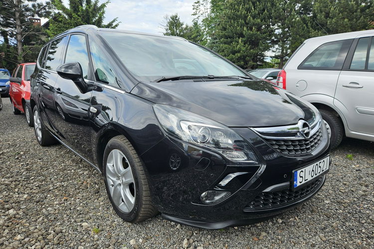 Opel Zafira Navi / Klimatronic x 2 / Tempomat / Podgrzewane fotele zdjęcie 2