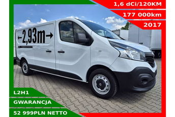 Renault Trafic Long 52999zł NETTO 1.6dCi/120KM