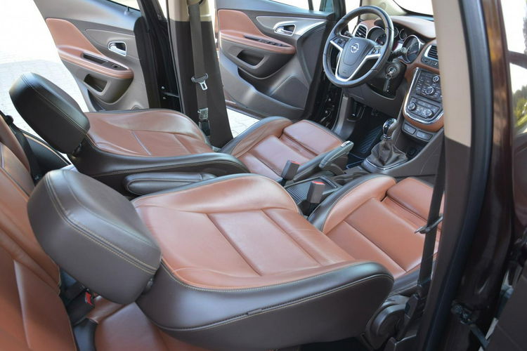 Opel Mokka Mokka Brown Cosmo Xenon Led Navi Kamera Skóry Grzana Kier Alu18"ASO zdjęcie 16
