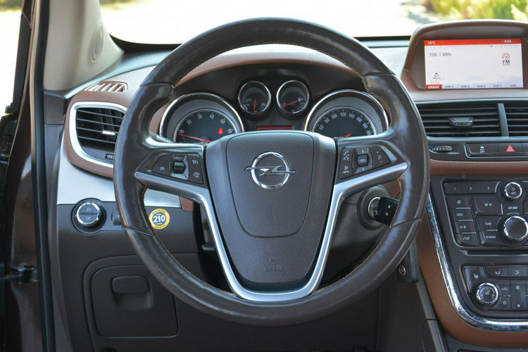 Opel Mokka Mokka Brown Cosmo Xenon Led Navi Kamera Skóry Grzana Kier Alu18"ASO zdjęcie 21