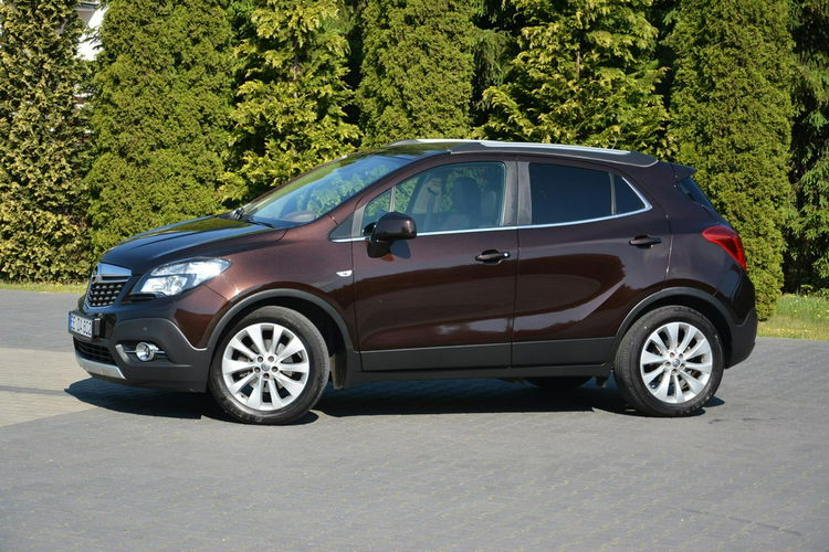 Opel Mokka Mokka Brown Cosmo Xenon Led Navi Kamera Skóry Grzana Kier Alu18"ASO zdjęcie 4