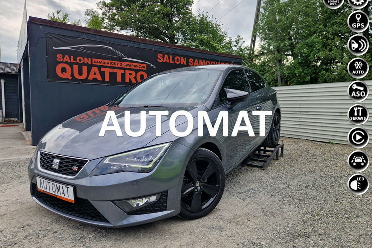 Seat Leon . Automat. Wersja FR. Full Led. Pół-skóra. Klimatronik. zdjęcie 1