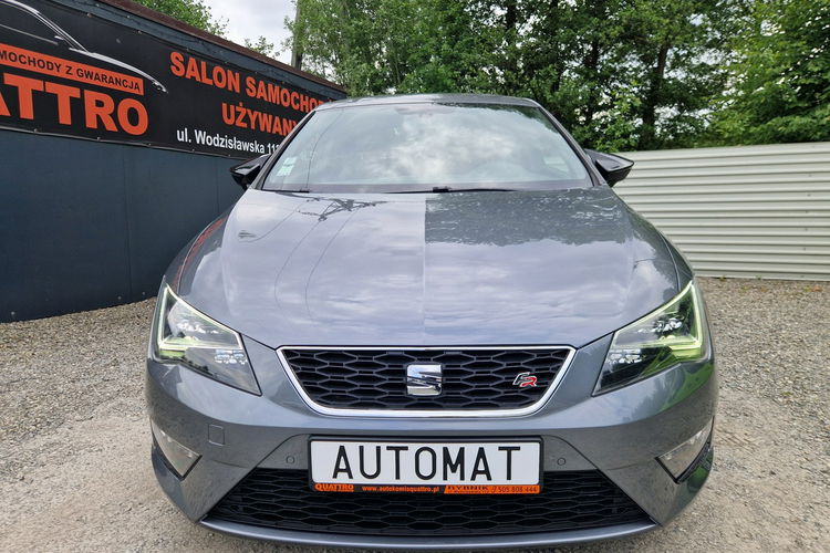 Seat Leon . Automat. Wersja FR. Full Led. Pół-skóra. Klimatronik. zdjęcie 2