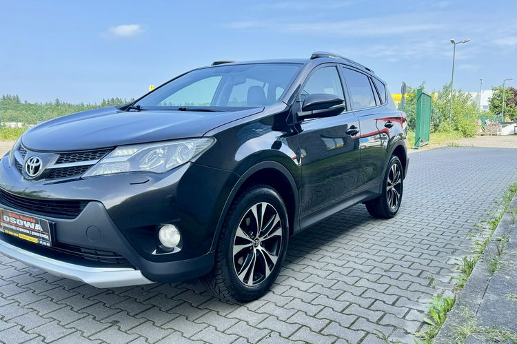 Toyota RAV-4 2.0d4d sól+individual 4x4 skóry ledy Navi kamera jedyna taka zamiana zdjęcie 2