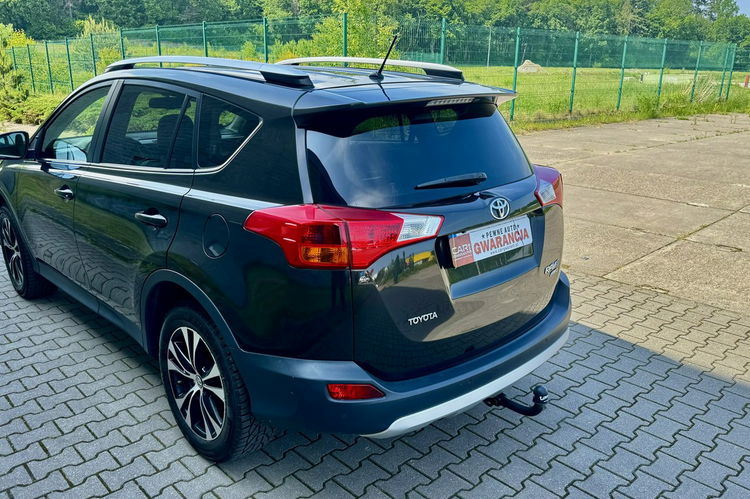 Toyota RAV-4 2.0d4d sól+individual 4x4 skóry ledy Navi kamera jedyna taka zamiana zdjęcie 3