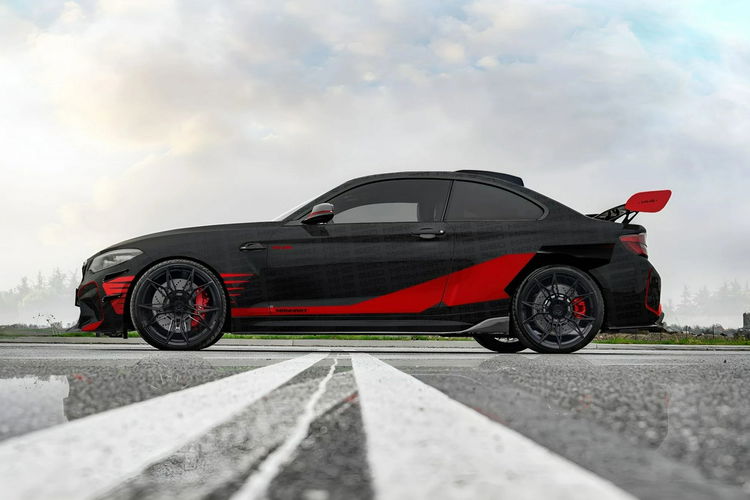 BMW M2 F87 COMPETITION 550KM 720NM SALON PL Faktura 23% PEŁNY SERWIS ASO zdjęcie 4