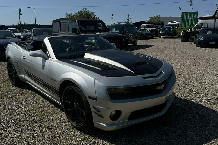 Chevrolet Camaro 6.2v8 SS Cabrio 432KM skóry navi ledy wydech Borla dolot KN zamiana.gw zdjęcie 3