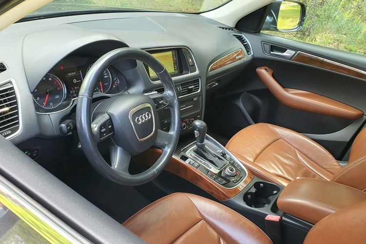 Audi Q5 2.0T 211KM # Quattro # Navi # Skóra # Xenon # LED # Parktronic zdjęcie 11