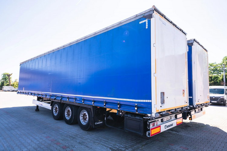 SD 2019 NACZEPA FIRANKA KRONE SD 2019R STAN IDEALNY FVAT 23% zdjęcie 2