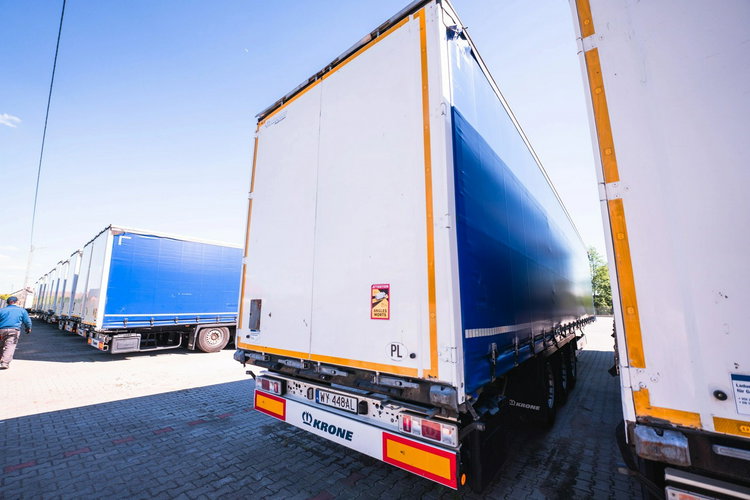 SD 2019 NACZEPA FIRANKA KRONE SD 2019R STAN IDEALNY FVAT 23% zdjęcie 7