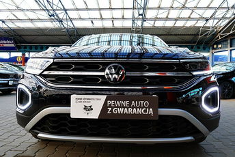 Volkswagen T-Roc 150km AUTOMAT IQLED+Kamera 3Lata GWARANCJA 1wł Kraj Bezwypadkowy FV23% 4x2