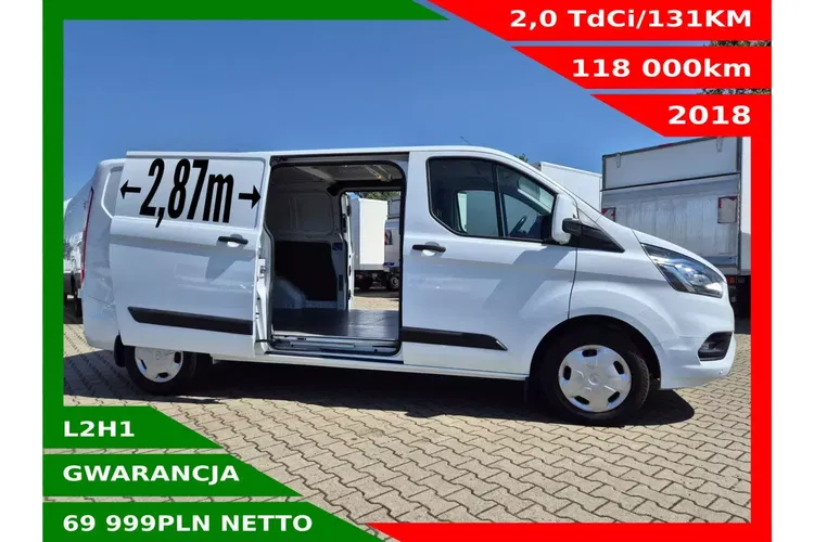 Ford Transit Custom Long 69999zł NETTO 2.0 TdCi/131KM zdjęcie 1