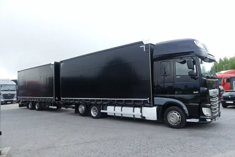 DAF XF 106.480 / EURO 6 / ZESTAW TANDEM 7.70+7.70 / PRZEJAZDOWY / zdjęcie 11