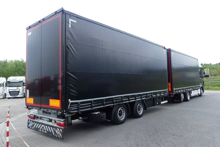 DAF XF 106.480 / EURO 6 / ZESTAW TANDEM 7.70+7.70 / PRZEJAZDOWY / zdjęcie 8