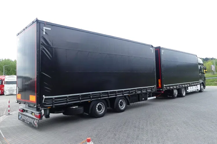 DAF XF 106.480 / EURO 6 / ZESTAW TANDEM 7.70+7.70 / PRZEJAZDOWY / zdjęcie 9