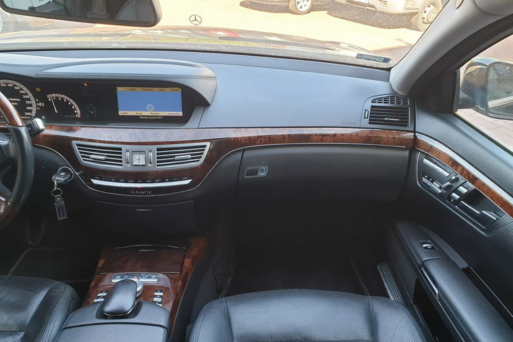 Mercedes S 550 S 550 Long. Benzyna + Instalacja LPG. 4-Matic. 388 Koni. zdjęcie 13