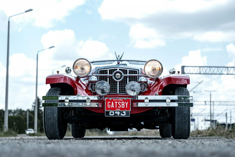 inny RETRO DUESENBERG MODEL J GATSBY ROK 1932 CABRIO 5.0 V8 REPLIKA ZAMIANA zdjęcie 40