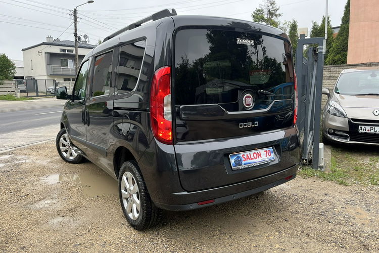 Fiat Doblo 1.6 1wł Klima 6biegów Alu El szyby Ks Serw Stan BDb Bezwypadk Opłacony zdjęcie 4