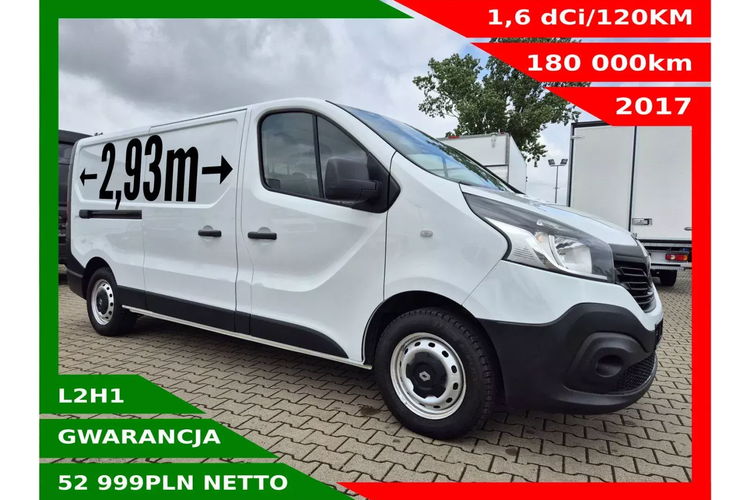 Renault Trafic Long 52999zł NETTO 1.6dCi/120KM zdjęcie 1