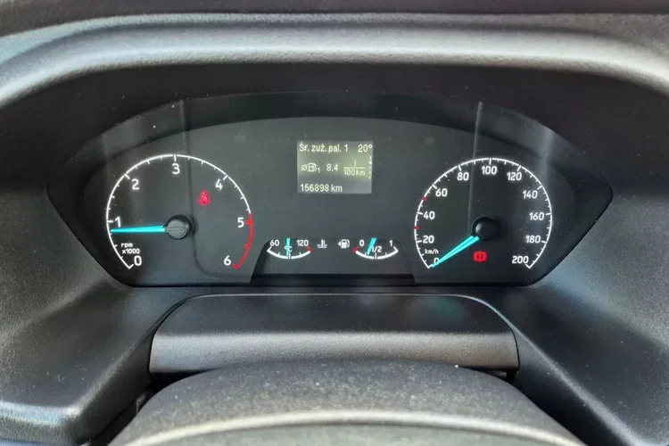 Ford Transit Custom Long 84900zł NETTO Brygadówka 6 osób 2.0 TdCi/170KM zdjęcie 19