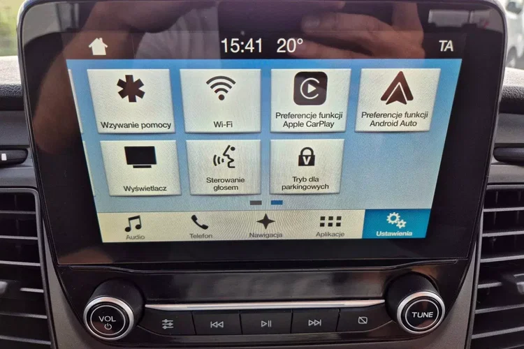 Ford Transit Custom Long 84900zł NETTO Brygadówka 6 osób 2.0 TdCi/170KM zdjęcie 23