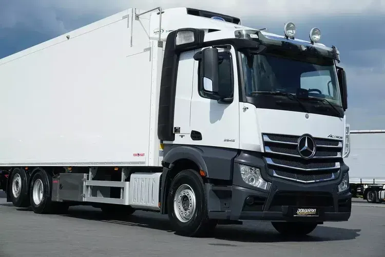 Mercedes ACTROS / 2545 / EURO 6 / CHŁODNIA + WINDA / 23 PALETY / OŚ SKRĘTNA zdjęcie 22
