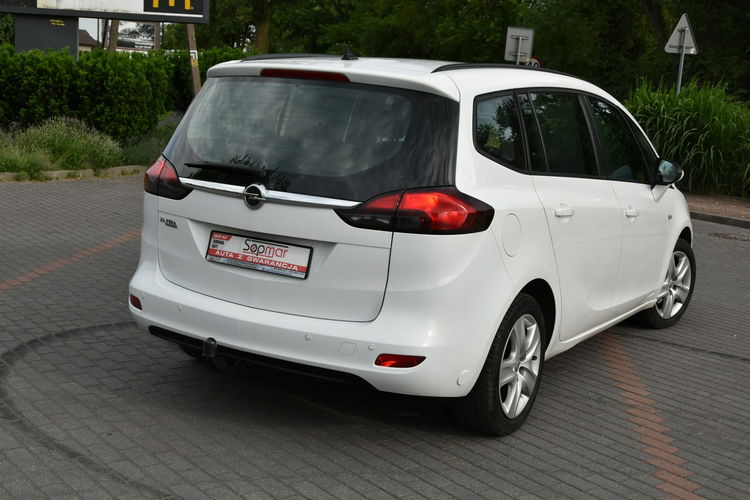 Opel Zafira Tourer 1.8 115KM 2014r. Klima TEMPOMAT czujniki Isofix zdjęcie 11