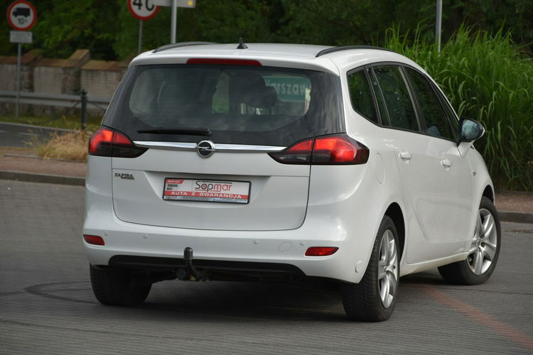 Opel Zafira Tourer 1.8 115KM 2014r. Klima TEMPOMAT czujniki Isofix zdjęcie 12