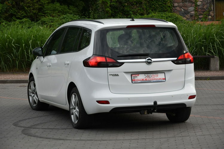 Opel Zafira Tourer 1.8 115KM 2014r. Klima TEMPOMAT czujniki Isofix zdjęcie 9