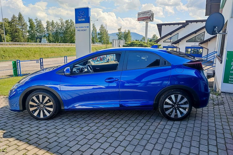Honda Civic 1.6 i-DTEC Lifestyle + Brilliant Sporty Blue M zdjęcie 8