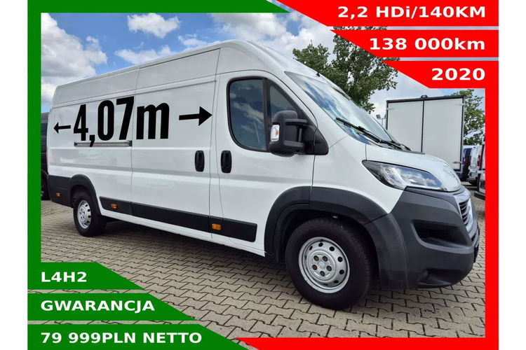 Peugeot boxer L4H2 79999zł NETTO 2.2HDi/140KM zdjęcie 1