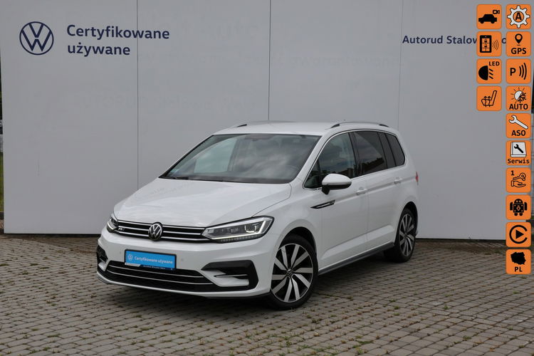 Volkswagen Touran 1.5TSI 150KM DSG Highline El.Klapa kamera Navi Salon Pl Gwar.DealerFV zdjęcie 1