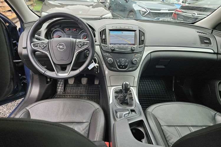 Opel Insignia Navi / Podgrzewane fotele / Klima / Tempomat / Skóra / itd. zdjęcie 12