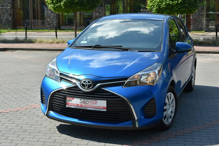 Toyota Yaris 1.3 99KM 2015r. 84tkm Salon PL Klima POLECAM zdjęcie 3