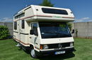 Mercedes MB 100 Kamper 2.3D 1988r. FRANKIA 6os. zadbany klasyk TRUMA WC zdjęcie 6