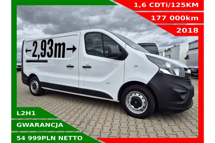 Opel Vivaro Long 54999zł Netto 1.6CDTi/125KM zdjęcie 1