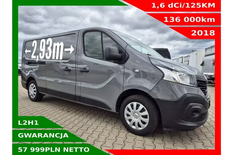 Renault Trafic Long 57999zł NETTO 1.6dCi/125KM zdjęcie 1