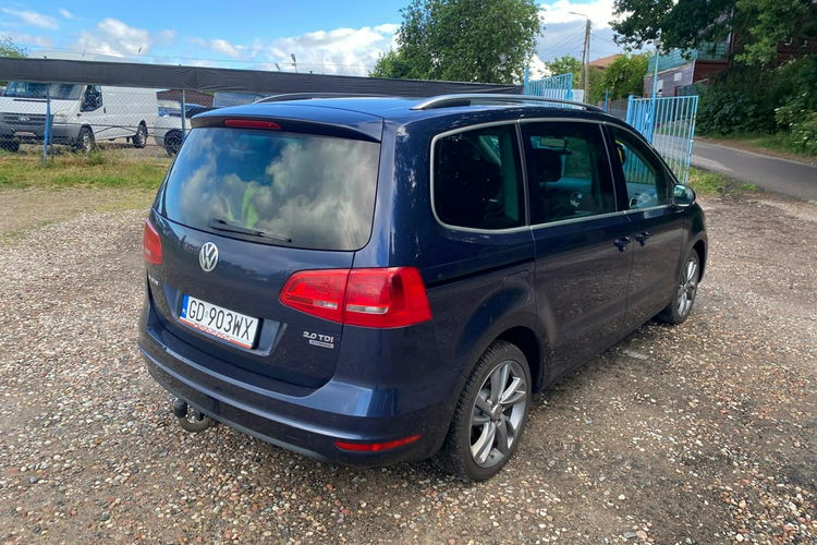 Volkswagen Sharan 2.0TDI dsg elektryczne drzwi 7 osobowy pełen serwis rok gwarancji zdjęcie 13